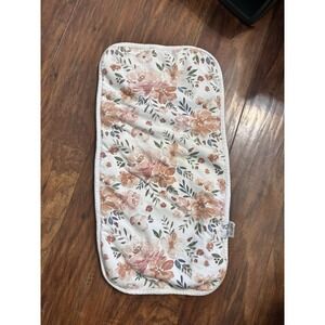 Copper Pearl Premium Double Layer Burp Cloth Rag In Autumn Floral Design